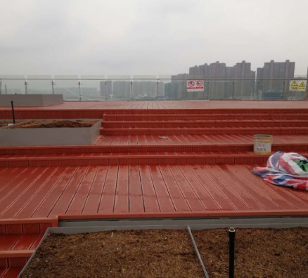 長(zhǎng)沙漢橋塑木棧道（景觀）工程