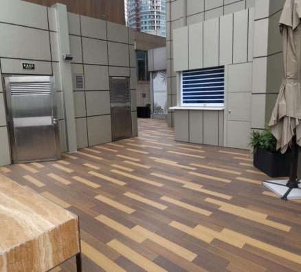 上海揚子江麗笙精選酒店室外露臺項目